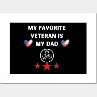 Veteran Dad Posters and Art